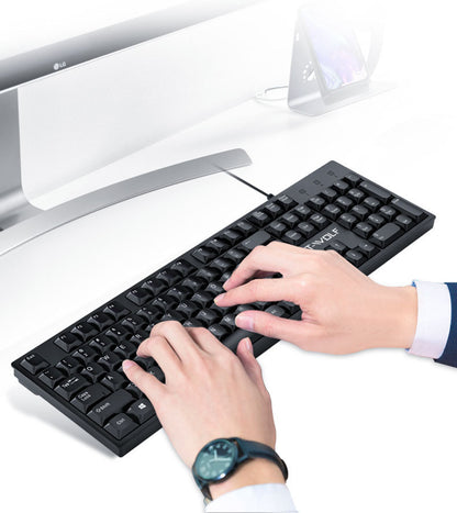 Lei Lang T15 wired USB keyboard laptop for office, home, and business use