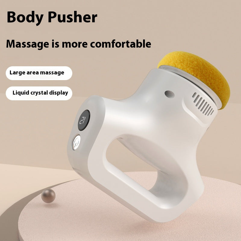 Fat pushing machine, handheld portable massager, massage stick, neck, waist, shoulder kneading, fascia gun, body beauty device