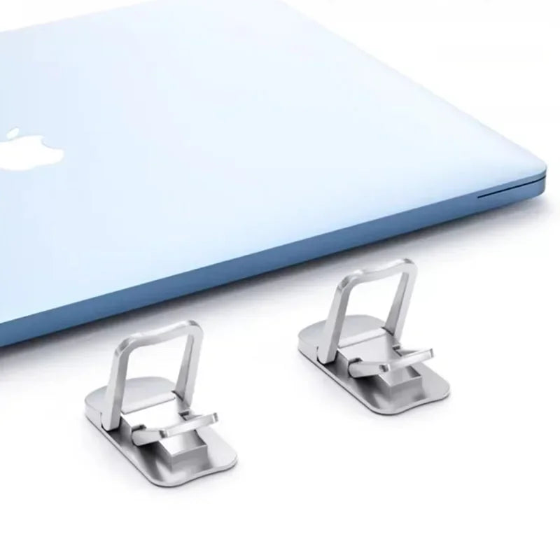 Adjustable Folding Laptop Stand Mini Legs Ultra-thin Portable Support for Macbook Notebook Cooling Holder Feet Invisible Bracket